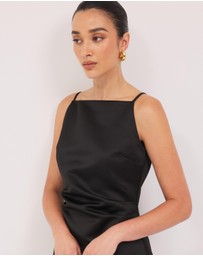 Calli - Marla Satin Mini Dress