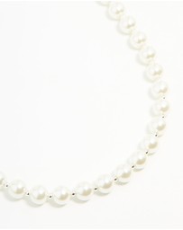 Lovisa - Silver Plated Pearl & Ball Necklace