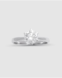 Von Treskow - 1.00ct Lab Diamond Ring - Sterling Silver