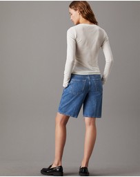 Calvin Klein Jeans - 90s Straight Denim Shorts