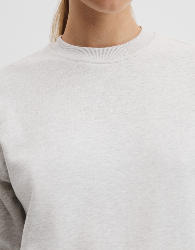 Country Road - Tipped Crew Neck Sweat