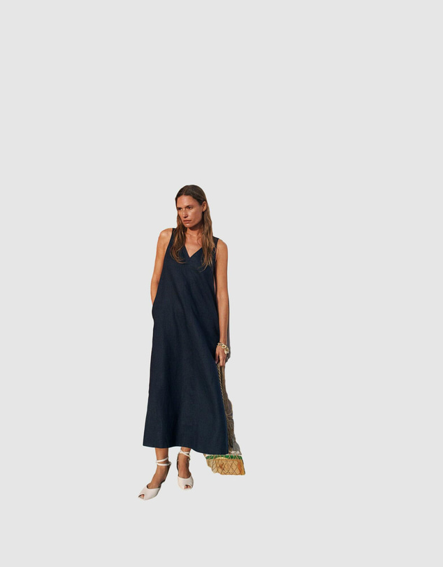 Trenery - Linen Column Dress