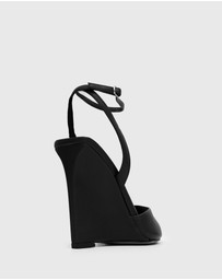 Betts - Kilda Peep Toe Wedge Dress Sandals