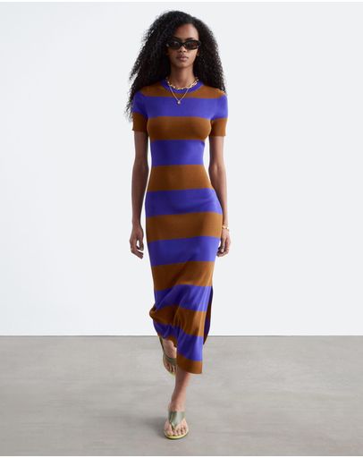 Purple & Brown