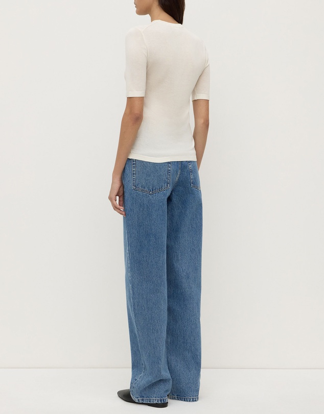 Assembly Label - Mina Silk Knit Tee