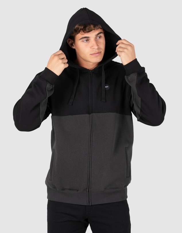 UNIT - UNIT Border Mens Zip Thru Hoodie