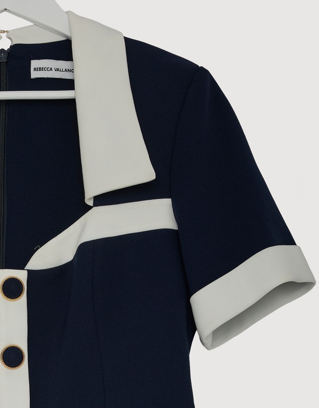 Revibe - Repaired Rebecca Vallance Ula Mini Dress - AU 14