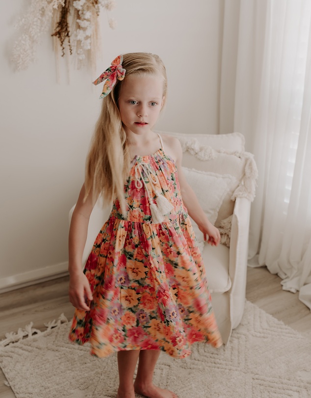 WITH LOVE FOR KIDS - Cotton Muslin Dress - Babies - Kids