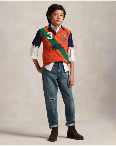 Polo Ralph Lauren - Lynwood Relaxed Fit Distressed Jeans - ICONIC EXCLUSIVE - Teens