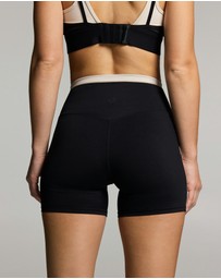 Rockwear - Blocked Mid Thigh Bike Shorts