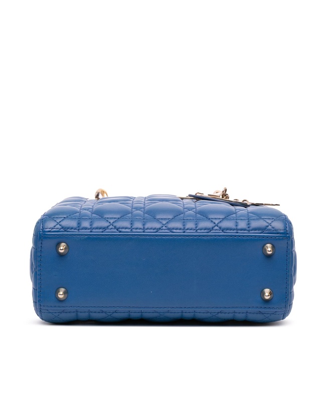 Pre-Loved by Azura Reborn - Pre-Loved Small Lambskin Cannage MyABCDior Lady Dior