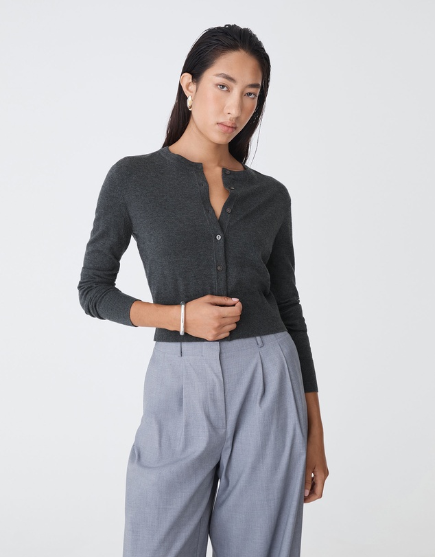 Forcast - Cassie Crew Neck Cardigan