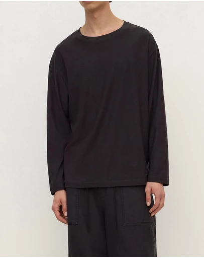 Assembly Label - Billie Cotton Hemp Long Sleeve Tee