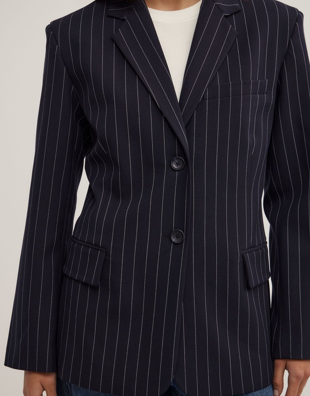 Witchery - Belted Pinstripe Blazer