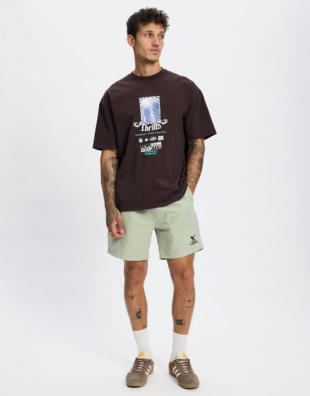 Thrills - Excitement Excitement Box Fit Oversize Tee