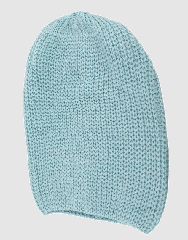 Max Alexander - European Made Turquoise Soft Wool Beanie