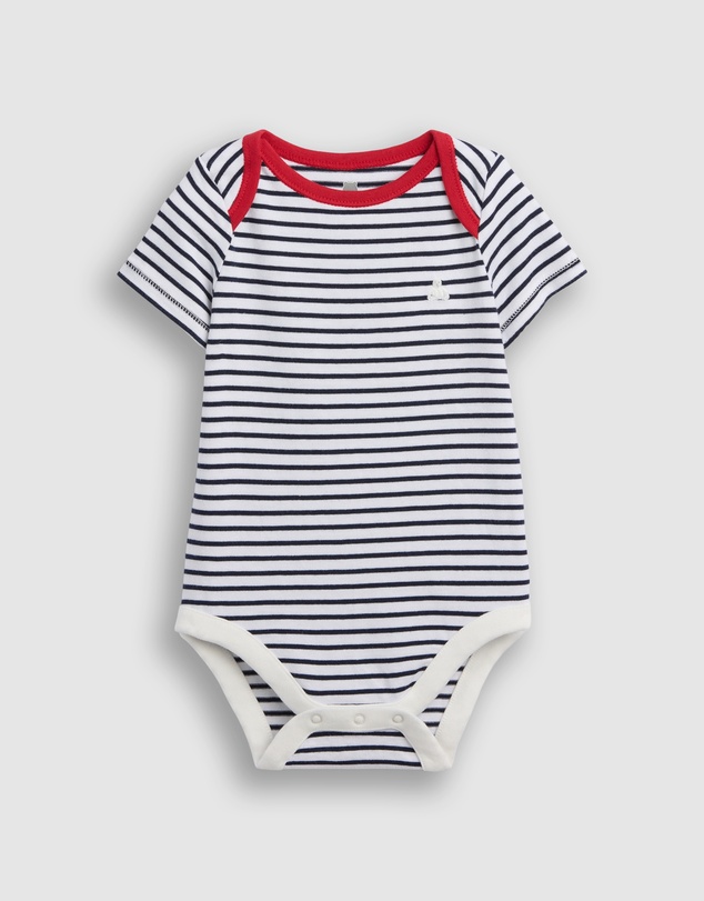 GAP - Trim Jersey SS FF Single Bodysuit - Babies