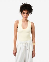 Forcast - Devon V-Neck Singlet