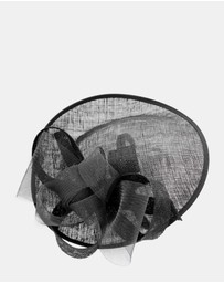 Morgan & Taylor - Courtney Fascinator in Black