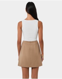 Forcast - Kiya Panel Skirt