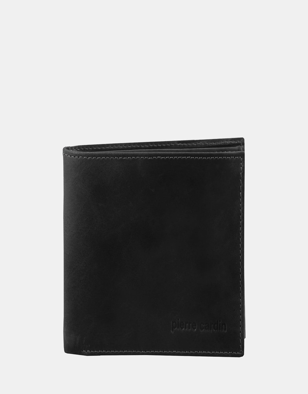 Pierre Cardin - Pierre Cardin Rustic Leather Tri-Fold Men's Wallet