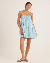 Peony - Ruched Mini Dress