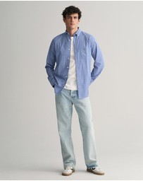 Gant - Regular Fit Gingham Poplin Shirt