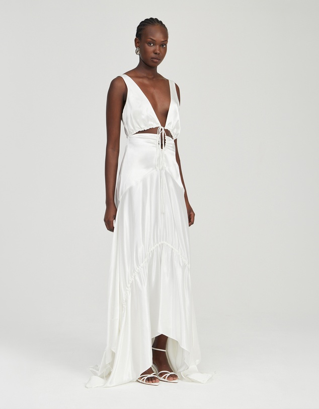 Third Form - Tension Satin Maxi Dress