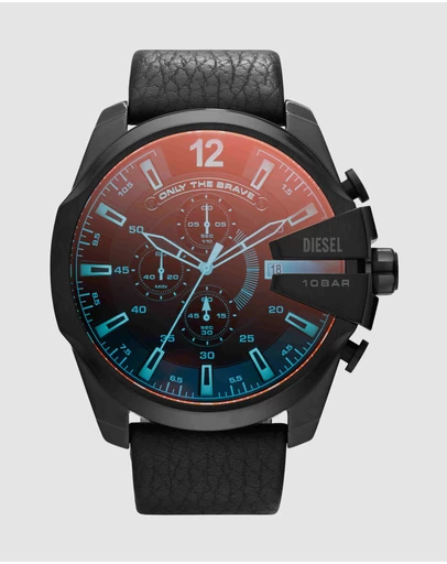 Diesel - Mega Chief Black Chronograph Watch