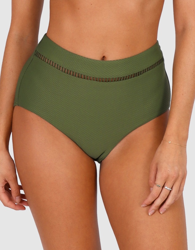 Baku Swimwear - Rococco Lace High Waist Bikini Bottom