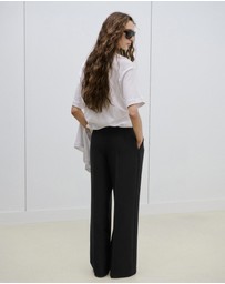 M.N.G - Belt Straight-Fit Trousers