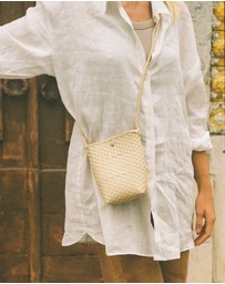 Mimmi Terra - Woven Cross Body Sling Panna Cotta