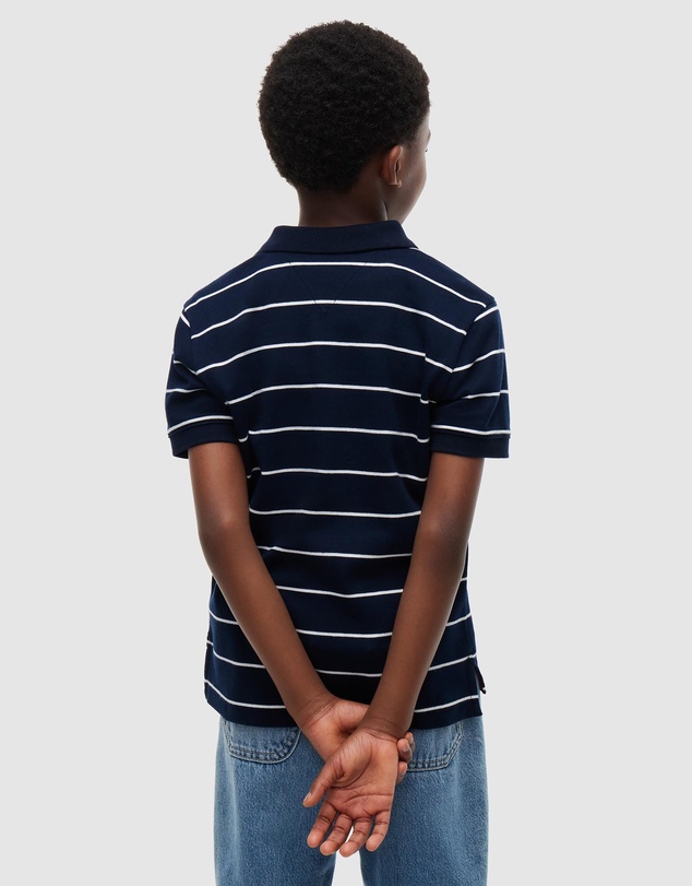 Tommy Hilfiger - Regular Fit Interlock Knit Polo Shirt - Teens