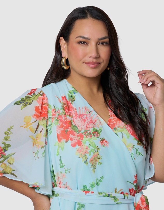 Pink Dusk by Curve Project - Hypnotic Maxi Dress