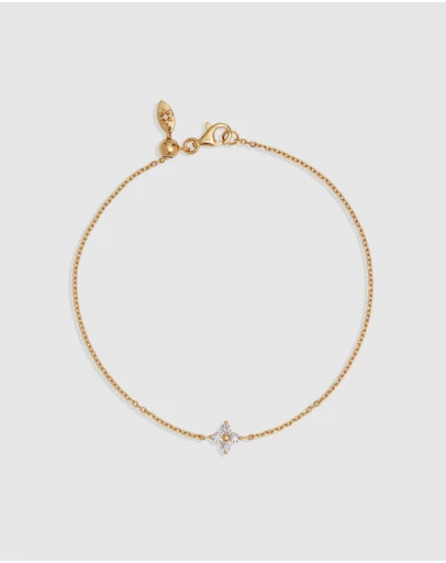 By Charlotte - Crystal Bloom Bracelet