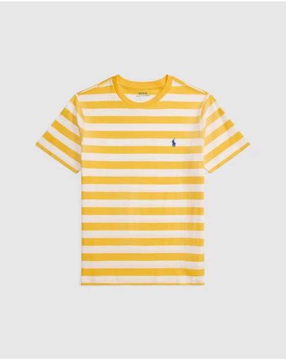 Polo Ralph Lauren - Striped Cotton Jersey Tee - Teens