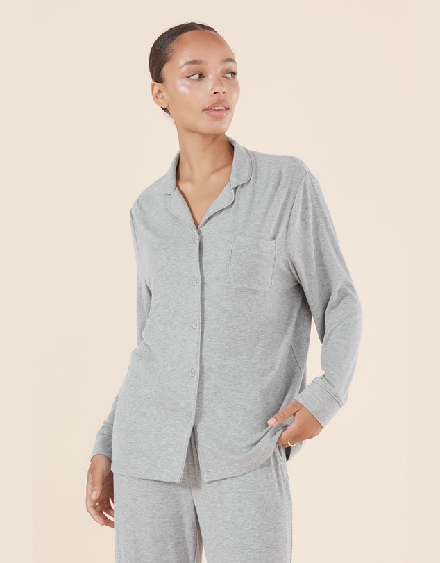 Gingerlilly - Emilia Ribbed Lounge PJ set