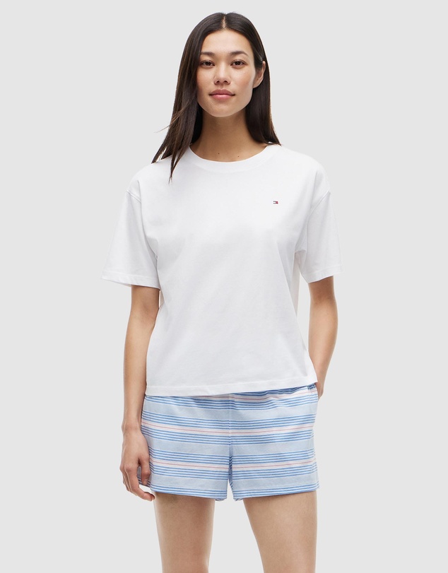 Tommy Hilfiger - Essential T Shirt And Shorts Pyjama Set