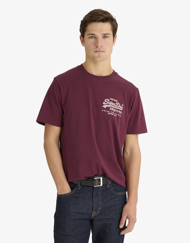 Superdry - Vintage Logo Chest Tee
