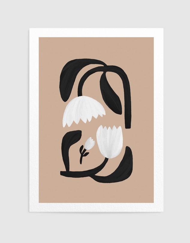 Olive et Oriel - Scandi Botanical I by Orara Studio Art Print