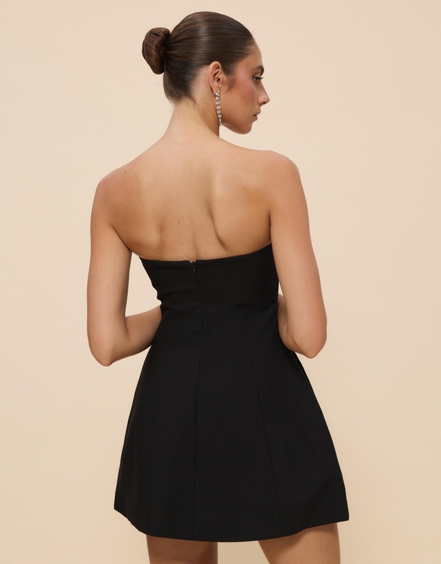 CHANCERY - Dahlia Strapless Structured Mini Dress