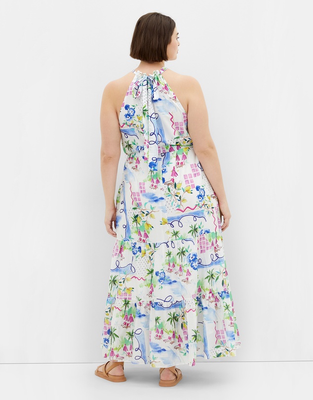 City Chic - Island Breeze Maxi Dress