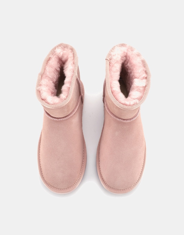 AusWooli Ugg Boots - Bondi Sheepskin Signature Short Ankle Boots