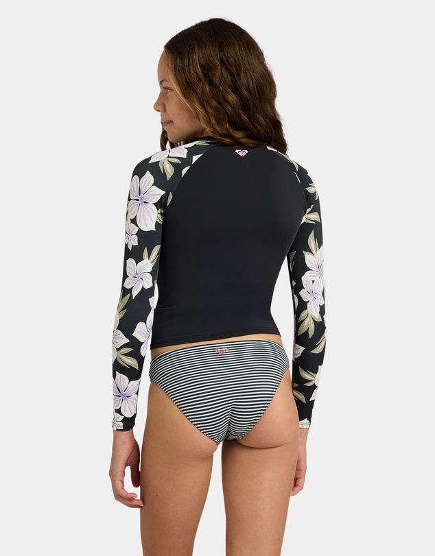 Roxy - Girls 8 to 16 Of The Pacifc Long Sleeve Rashguard