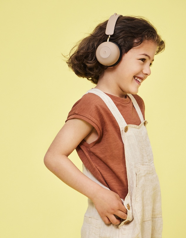 Kreafunk - Kreafunk Kids Buzz Junior Bluetooth Headphones - Ivory Sand