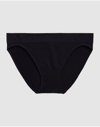 Lauren by Ralph Lauren - Lauren Seamless Recycled Jersey High Leg Bikini Brief