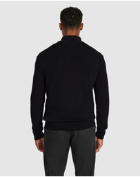 Tarocash - Jaxley Zip Neck Knit