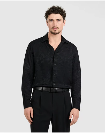 Tarocash - Vegas Viscose Paisley Shirt