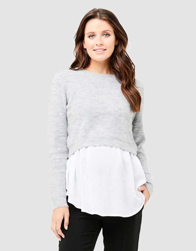 Ripe Maternity - Mandy Detachable Knit