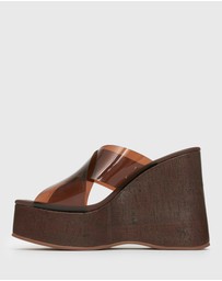 Betts - Flick High Wedge Sandals